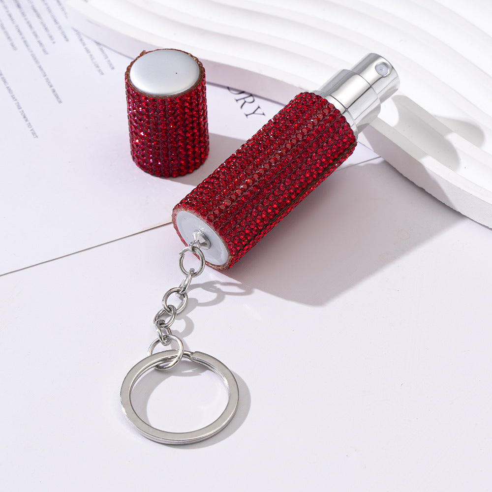 Wholesale Diamond Creative Perfume Keychain